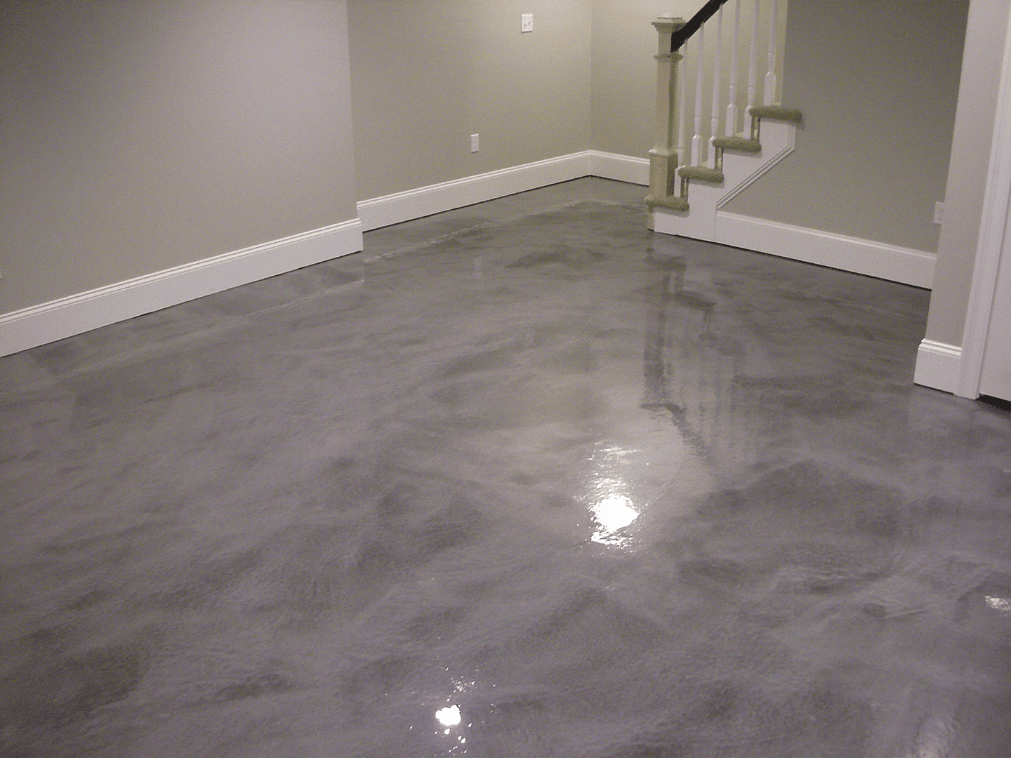 basement epoxy flooring